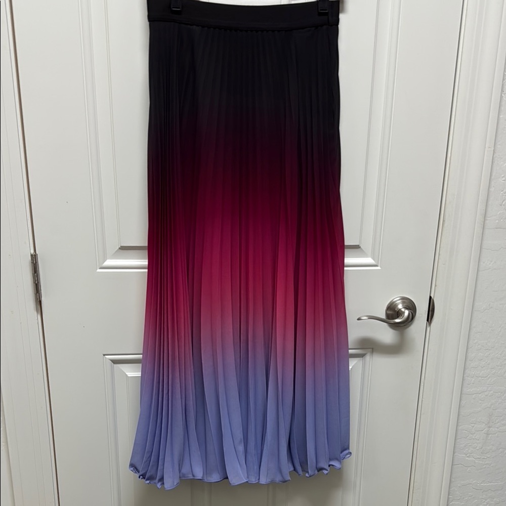 Carbon 38 Ombre Pleated Skirt